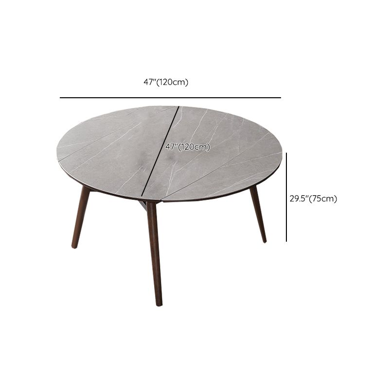 Contemporary Style 1/4/5/7 Pieces Dining Chairs Set Stone Round Furniture in Gray Clearhalo 'Dining Room Sets' 'Dining Tables & Seating' 'dining_room_set' 'furn' 'furn_dining_room_set' 'Furniture' 'Kitchen & Dining Furniture' 1200x1200_03a01bed-3ee8-4682-a68b-2ffc4ffed9b5