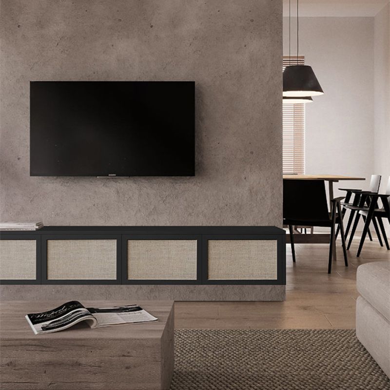 Scandinavian Wood TV Stand Console Wall-mounted TV Media Stand for Living Room Clearhalo 'furn' 'furn_tv_stands_entertainment_centers' 'Furniture' 'Living Room Furniture' 'TV Stands & Entertainment Centers' 'TV Stands & Media Storage Furniture' 'tv_stands_entertainment_centers' 1200x1200_03a22d20-a4f0-4565-a9c5-ce48ca38edc9