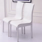 Contemporary Style Leather Dining Chairs Solid Back Armless Side Chair for Home Use (Set of 2) Clearhalo ' kitchen&dining_furn' 'Dining Chairs' 'Dining Tables & Seating' 'dining_chair' 'furn' 'furn_dining_chair' 'Furniture' 'furniture_dining_chair' 'Kitchen & Dining Furniture' 'kitchen' 1200x1200_03a39837-284e-449f-87de-0da99c9a1c5d