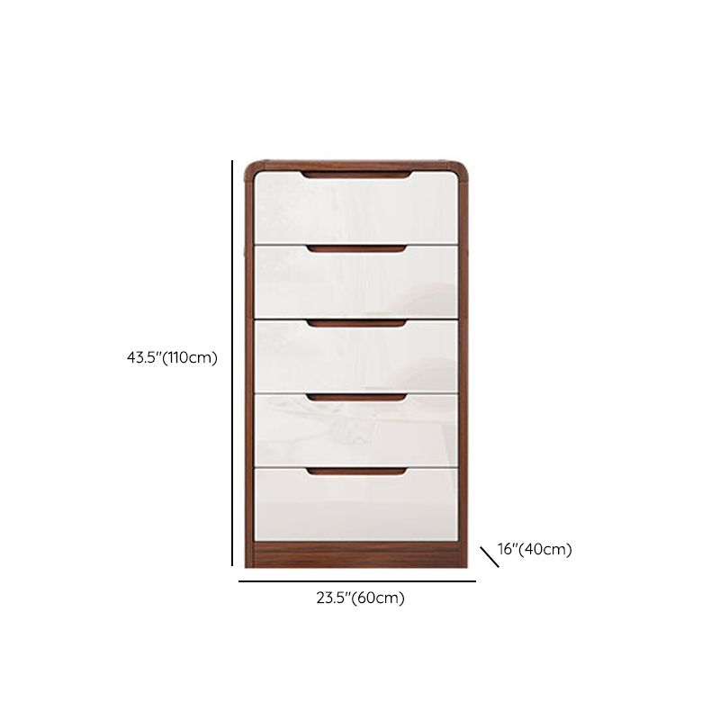 Contemporary Wooden Storage Chest Vertical Bedroom Chest with Drawers Clearhalo 'Bedroom Furniture' 'Dressers & Chests' 'dressers_chests' 'furn' 'furn_dressers_chests' 'Furniture' 1200x1200_03a3d21e-dd38-4902-8a11-e833aa5ef26e