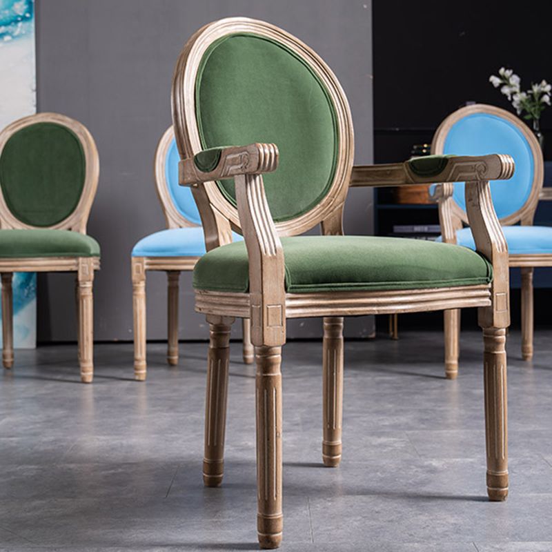 Country Style Solid Wood Dining Room Armchair King Louis Back Side Chair Clearhalo ' kitchen&dining_furn' 'Dining Chairs' 'Dining Tables & Seating' 'dining_chair' 'furn' 'furn_dining_chair' 'Furniture' 'furniture_dining_chair' 'Kitchen & Dining Furniture' 'kitchen' 1200x1200_03a7704b-1cbd-4be1-bb39-4735d773064a