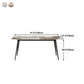 Stone Top Dining Table Rectangle Contemporary Dining Table with 4 Black Legs Clearhalo 'Dining Tables & Seating' 'Dining Tables' 'dining_table' 'furn' 'furn_dining_table' 'Furniture' 'furniture_dining_table' 'Kitchen & Dining Furniture' 'kitchen' 'kitchen_dining_table' 1200x1200_03aa61ff-1b50-4436-ba59-479346a0cf79
