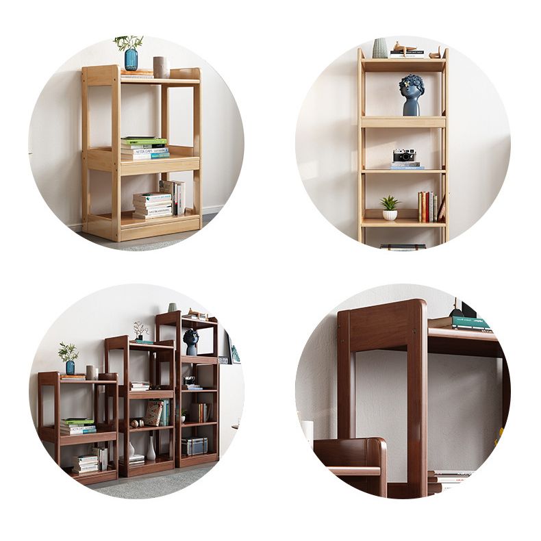 Open Shelf Storage and Display Shelves Bookcase Modern Wooden Bookshelf for Living Room Clearhalo 'Bookcases' 'furn' 'furn_bookcases' 'Furniture' 'Office Furniture' 1200x1200_03ad52e1-c54a-4c5d-a6dd-1f5199b79a37