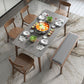 Medieval Modern Grey Table Rectangle Sintered Stone Table with 4 Legs for Restaurant Clearhalo ' dining_table' 'Dining Tables & Seating' 'Dining Tables' 'furn' 'furn_dining_table' 'Furniture' 'furniture_dining_table' 'Kitchen & Dining Furniture' 'kitchen&dining_furn' 'kitchen' 'kitchen_dining_table' 1200x1200_03ad98d9-872a-4ea0-b249-0994a71d6adc