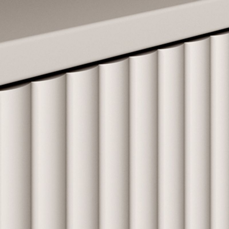 Glam -borst slaapkamer gemanipuleerde houten opbergkast met laden