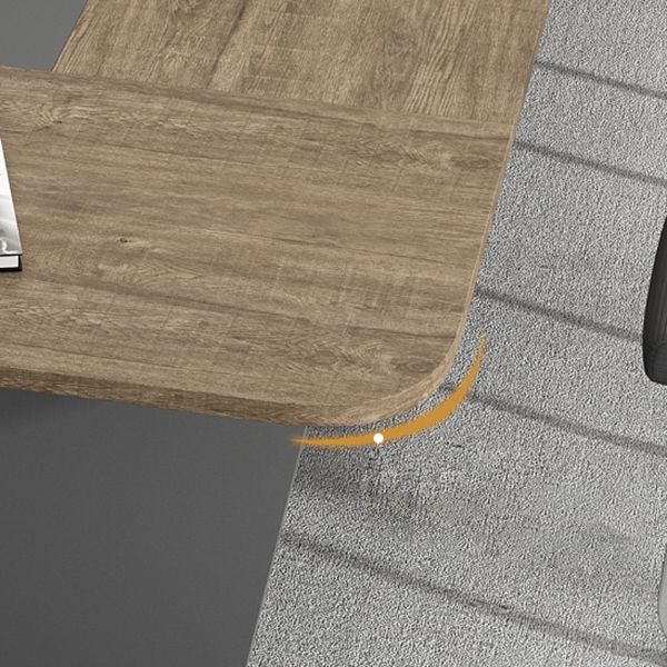 Wooden Curved Writing Desk Industrial Style Cable Management Office Desk Clearhalo 'furn' 'furn_office_desk' 'Furniture' 'Office Desks' 'Office Furniture' 'office_desk' 1200x1200_03b2e472-9178-42ac-b8f2-b9c564f5b47e