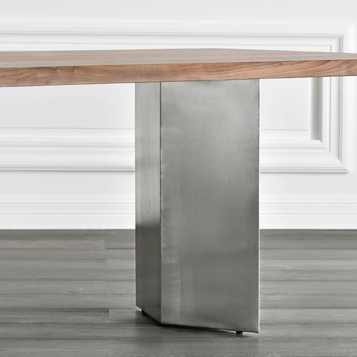 Rectangle Luxury Style Dining Table Wood Color Fixed Table with Solid Wood Clearhalo ' dining_table' 'Dining Tables & Seating' 'Dining Tables' 'furn' 'furn_dining_table' 'Furniture' 'furniture_dining_table' 'Kitchen & Dining Furniture' 'kitchen&dining_furn' 'kitchen' 'kitchen_dining_table' 1200x1200_03b8e114-c71f-49cc-8b84-0a88d236cb5a