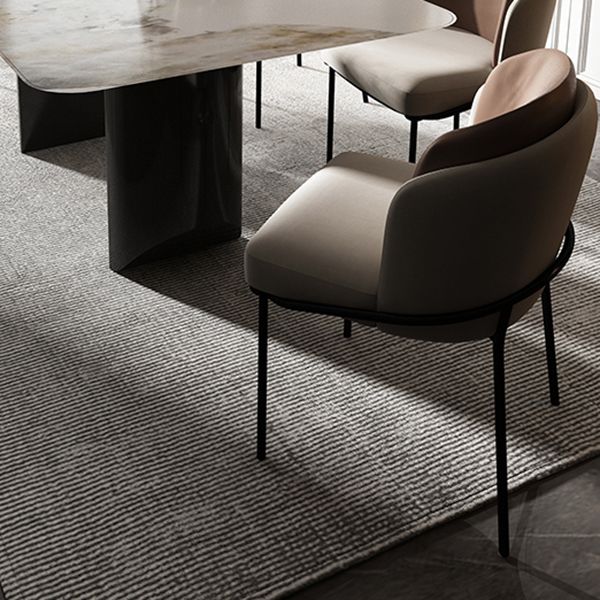 Modern 1/4/5/6/7 Pieces Dining Set Rectangle Stone Dining Table for Dining Room Clearhalo 'Dining Room Sets' 'Dining Tables & Seating' 'dining_room_set' 'furn' 'furn_dining_room_set' 'Furniture' 'Kitchen & Dining Furniture' 1200x1200_03ba31fa-913d-4668-b9ea-02e27f6249d6