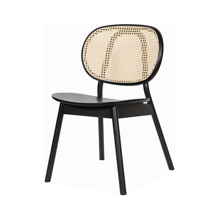 Contemporary Wood Dining Armless Chair Open Back Dining Side Chair for Home Use Clearhalo 'Dining Chairs' 'Dining Tables & Seating' 'dining_chair' 'furn' 'furn_dining_chair' 'Furniture' 'furniture_dining_chair' 'Kitchen & Dining Furniture' 1200x1200_03be5f41-e835-4abe-a0e2-3027689073eb