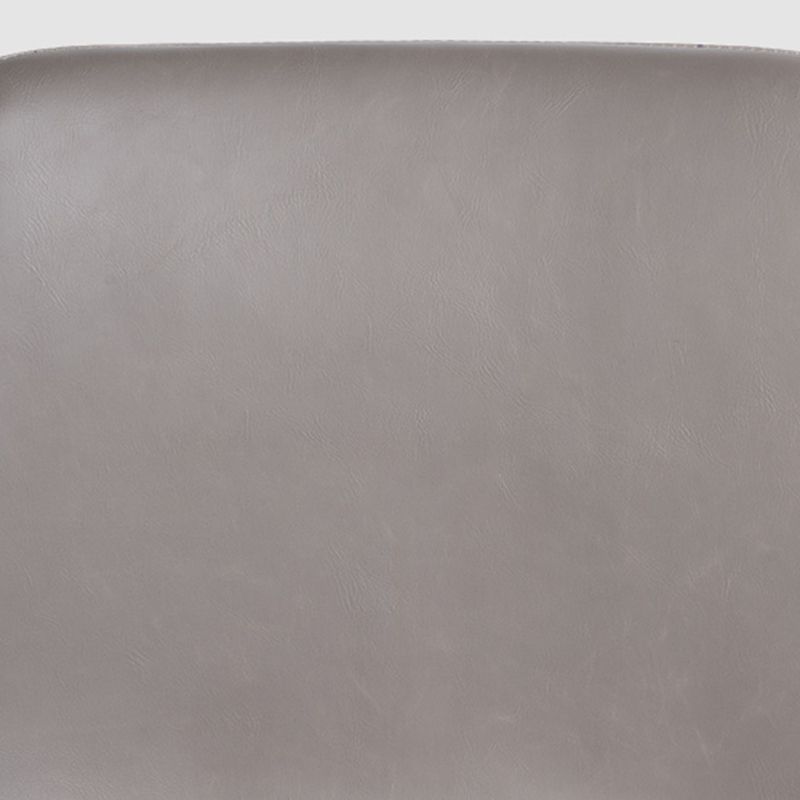 Faux Leather Upholstered Stools Low Back Bar Stools with Metal Base Clearhalo 'Bar Furniture' 'Bar Stools' 'bar_stools' 'furn' 'furn_bar_stools' 'Furniture' 'Kitchen & Dining Furniture' 1200x1200_03bef64b-5faa-44a7-9676-718105b9bcad