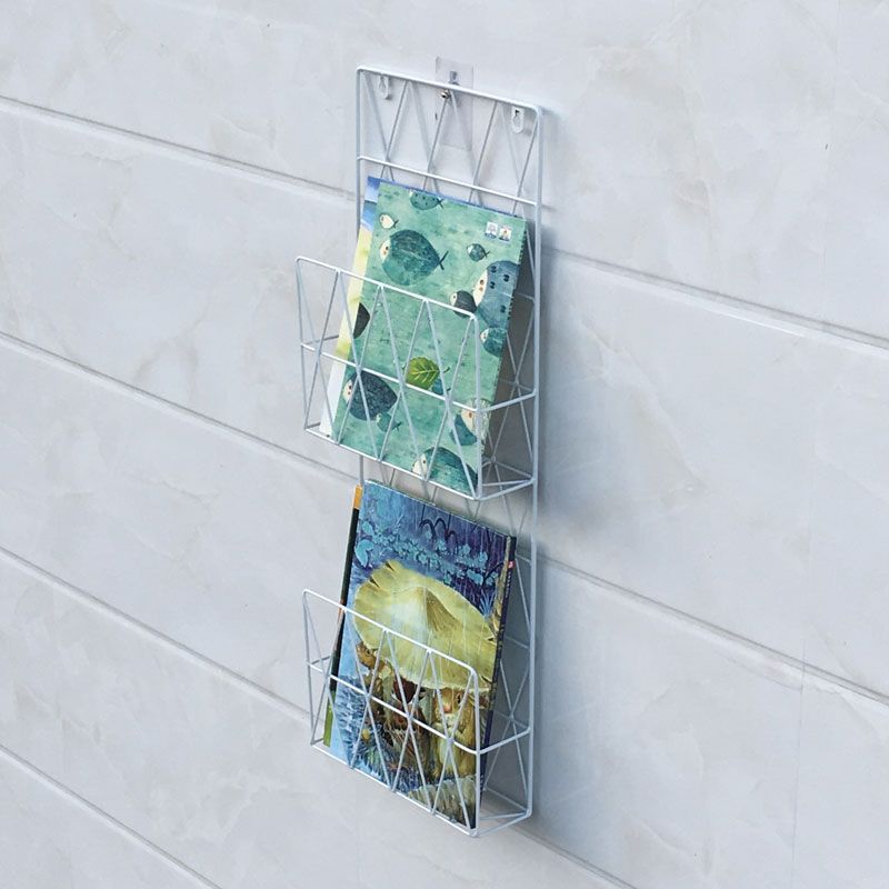 Wall Mounted Bookshelf Contemporary Style Bookcase for Home Study Room Clearhalo 'Bookcases' 'furn' 'furn_bookcases' 'Furniture' 'Office Furniture' 1200x1200_03c25bb0-8e81-4df8-8708-fff0d004bae3