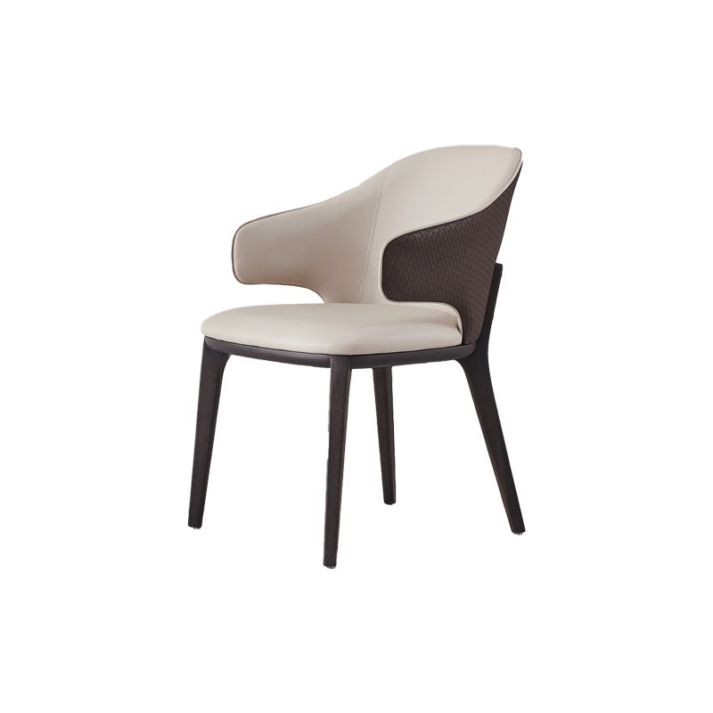 Industriebekleidungspolsterer Esstuhl Armless Esszimmerstuhl