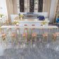 Faux Marble Pub Table Set Modern 1/7 Pieces Bar Stool and Table Set Clearhalo 'Bar Furniture' 'furn' 'furn_home_bar_bar_sets' 'Furniture' 'Home Bars & Bar Sets' 'home_bar_bar_sets' 'Kitchen & Dining Furniture' 1200x1200_03c38e5b-9b38-4ee7-83ef-80335de0706a