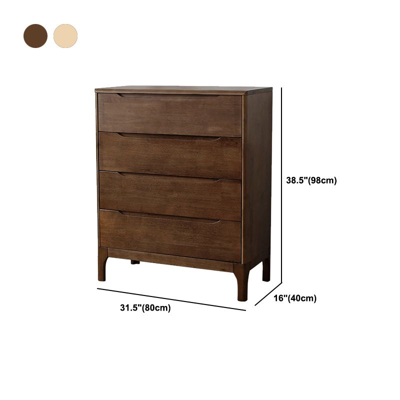 16 "D en bois massif rangement coffre à chambre de rangement commode coffre avec tiroirs