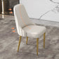 Glam Style Side Chair PU Leather Dining Chair for Living Room Clearhalo 'Dining Chairs' 'Dining Tables & Seating' 'dining_chair' 'furn' 'furn_dining_chair' 'Furniture' 'Kitchen & Dining Furniture' 1200x1200_03c4a294-cb29-42f6-87e2-8ea9bfe10505