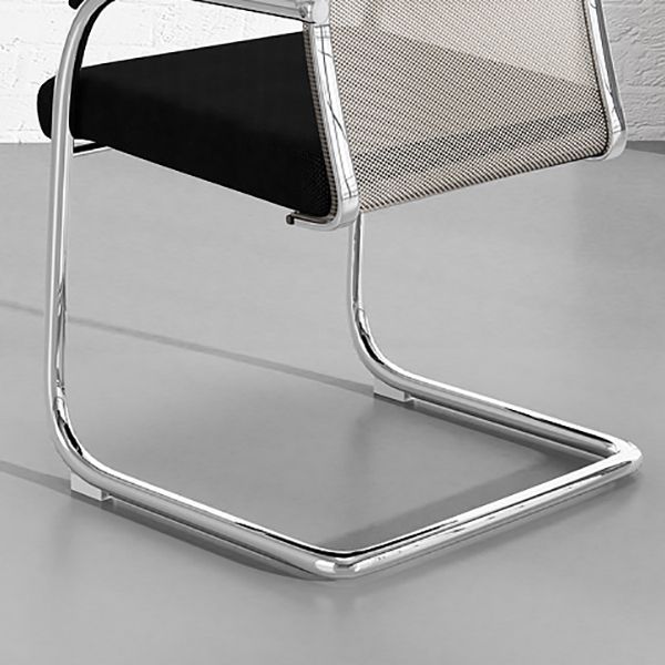 Moderner Bürostuhl Keine Räder festgelegt Waffen Kein belastender Schreibtischstuhl