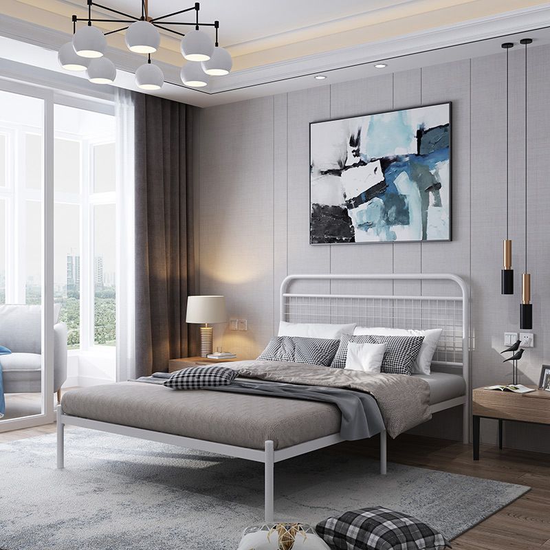 Letto standard industriale largo 84,65 pollici con testiera