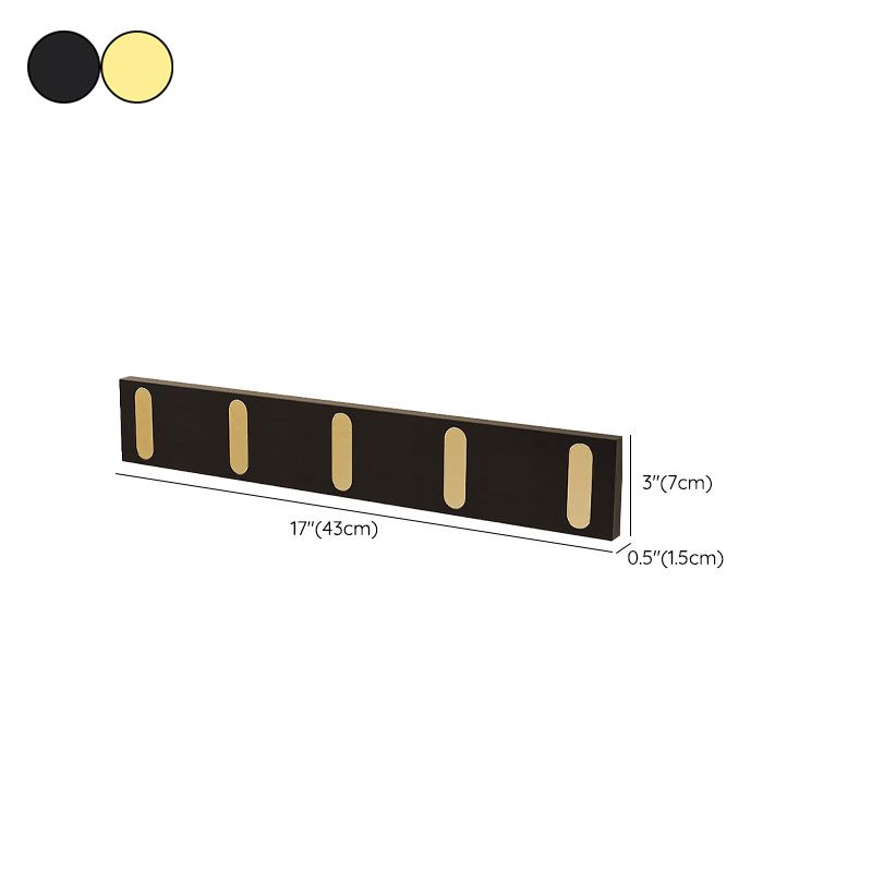 ゴージャスな壁に取り付けられたコートハンガーマルチコートフックベッドルーム用コートラック