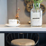 Recangle industriel Table de table en bois massif de rectangle