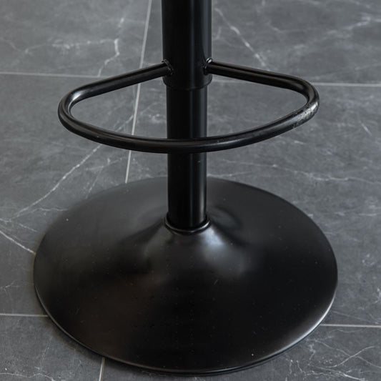 Contemporary Reception Adjustable Height Stool Matte Finish Leather Barstool Clearhalo 'Bar Furniture' 'Bar Stools' 'bar_stools' 'furn' 'furn_bar_stools' 'Furniture' 'furniture_bar_stools' 'Kitchen & Dining Furniture' 1200x1200_03db7462-2411-45b5-bdb5-08d32e18e172