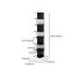 Modern Style Vertical Bookshelf Stainless Steel Shelf Bookcase for Home Clearhalo 'Bookcases' 'furn' 'furn_bookcases' 'Furniture' 'furniture_bookcases' 'Office Furniture' 1200x1200_03def4db-94b0-4b78-b0e9-ab776c281a7c