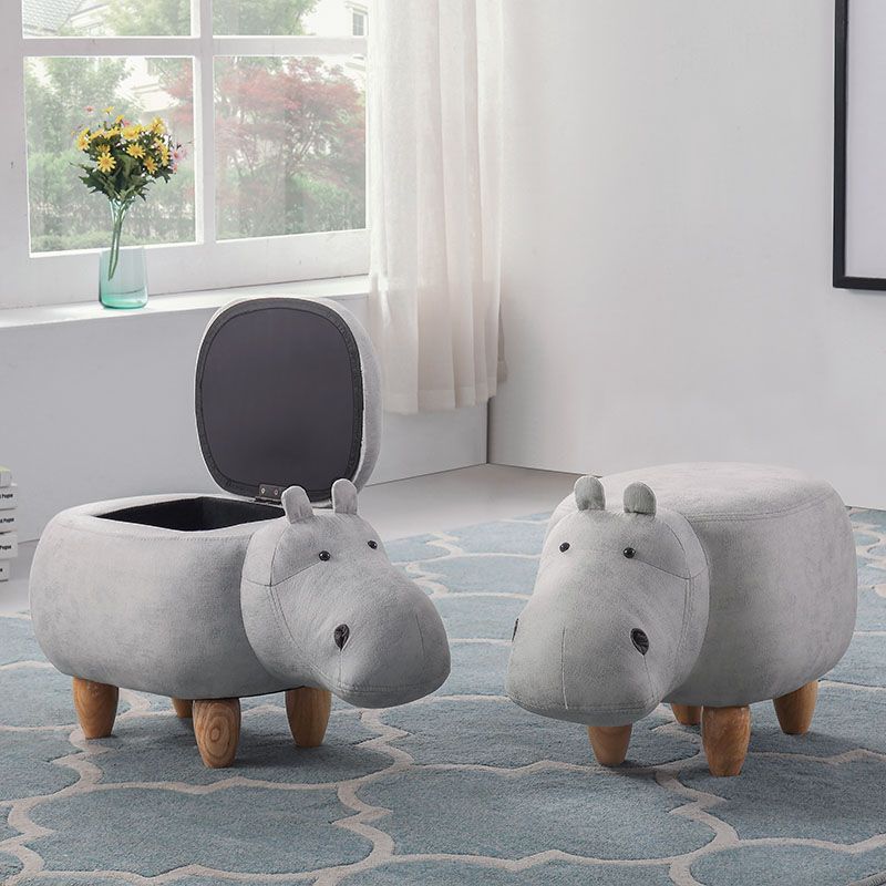 Leather Standard Stool Modern Style Simple Household Hippo Footstool Clearhalo 'furn' 'furn_ottomans_poufs' 'Furniture' 'Living Room Furniture' 'Ottomans & Poufs' 'ottomans_poufs' 1200x1200_03e1282f-6af4-42b3-ab79-1e7b87d3c87d