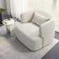 Contemporary 33.5"Wide Pillow Back Sponge Recessed Arms Chair