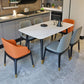 Rectangle Mid-Century Dining Table Sintered Stone Fixed Table for Restaurant Clearhalo ' dining_table' 'Dining Tables & Seating' 'Dining Tables' 'furn' 'furn_dining_table' 'Furniture' 'furniture_dining_table' 'Kitchen & Dining Furniture' 'kitchen&dining_furn' 'kitchen' 'kitchen_dining_table' 1200x1200_03e6dade-fe2a-4d0e-96a8-622d4119c7df