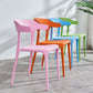 Contemporary Style Stackable Chairs Dining Armless Chairs with Plastic Legs for Kitchen Clearhalo 'Dining Chairs' 'Dining Tables & Seating' 'dining_chair' 'furn' 'furn_dining_chair' 'Furniture' 'furniture_dining_chair' 'Kitchen & Dining Furniture' 1200x1200_03ecfa89-d39e-4dc6-affd-be7e1bef9f5c