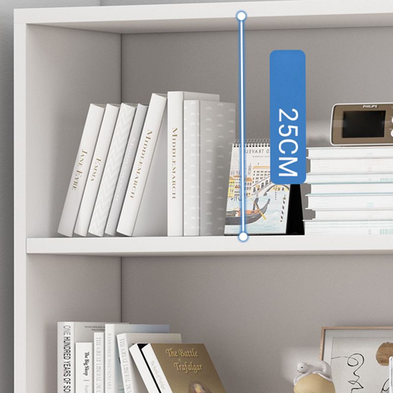 Scandinavian Style Standard Wood Bookshelf 23.6"L Home Bookcase Clearhalo 'Bookcases' 'furn' 'furn_bookcases' 'Furniture' 'Office Furniture' 1200x1200_03f10c07-9efc-46e0-8bad-032233707fea
