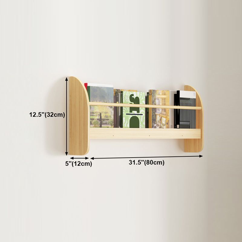 Wood Floating Bookcase Contemporary Style Wall Mounted Book Shelf Clearhalo 'Bookcases' 'furn' 'furn_bookcases' 'Furniture' 'furniture_bookcases' 'kitchen' 'kitchen_bookcases' 'Living Room Furniture' 'Office Furniture' 1200x1200_03f1571c-4fb5-4fcc-8c3c-79045d84d76d