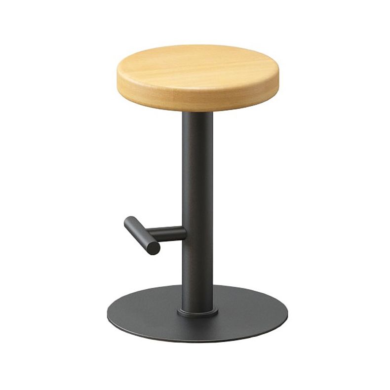 Contemporary Footrest Backless Barstool Matte Finish Home Stool Clearhalo 'Bar Furniture' 'Bar Stools' 'bar_stools' 'furn' 'furn_bar_stools' 'Furniture' 'furniture_bar_stools' 'Kitchen & Dining Furniture' 1200x1200_03f22558-adba-4b4f-b4ec-456733309a03