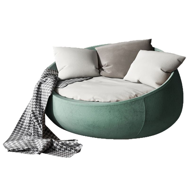 Cuscini rimovibili in cotone rimovibile per camera da letto solido.