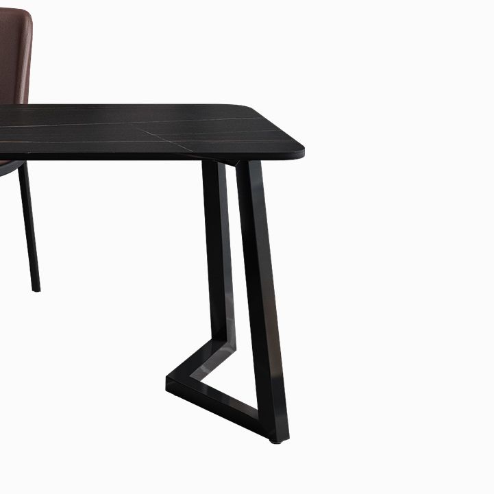 Rectangular Shaped Office Table Stone Writing Desk in Grey/White/Black Clearhalo 'furn' 'furn_office_desk' 'Furniture' 'Office Desks' 'Office Furniture' 'office_desk' 1200x1200_03f567fa-157b-4159-8f4f-489c8cc38c17