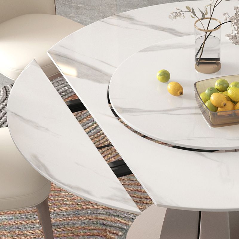 Modern 1/3/4//5/7/9 Pieces Dining Set Sintered Stone Dining Table Set for Home Clearhalo 'Dining Room Sets' 'Dining Tables & Seating' 'dining_room_set' 'furn' 'furn_dining_room_set' 'Furniture' 'furniture_dining_room_set' 'Kitchen & Dining Furniture' 1200x1200_03f8cda4-3f6e-463a-9d5d-1f70f74c1386