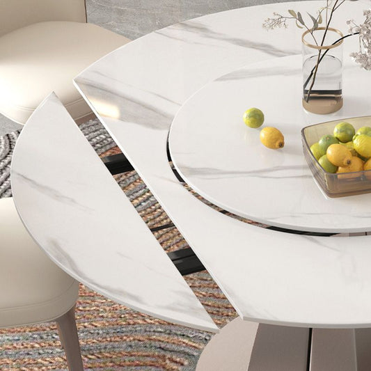 Modern 1/3/4//5/7/9 Pieces Dining Set Sintered Stone Dining Table Set for Home Clearhalo 'Dining Room Sets' 'Dining Tables & Seating' 'dining_room_set' 'furn' 'furn_dining_room_set' 'Furniture' 'furniture_dining_room_set' 'Kitchen & Dining Furniture' 1200x1200_03f8cda4-3f6e-463a-9d5d-1f70f74c1386