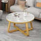 Slate Single Coffee Table Frame Round Coffee Table for Living Room Clearhalo 'Coffee & Accent Tables' 'Coffee Tables' 'coffee_tables' 'furn' 'furn_coffee_tables' 'Furniture' 'Living Room Furniture' 1200x1200_03f8d63f-dd1b-4ea7-b7f6-801bc5e917f0