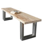 Rectangle Shape Luxury Dining Table Solid Wood Fixed Table for Kitchen Clearhalo ' dining_table' 'Dining Tables & Seating' 'Dining Tables' 'furn' 'furn_dining_table' 'Furniture' 'furniture_dining_table' 'Kitchen & Dining Furniture' 'kitchen&dining_furn' 'kitchen' 'kitchen_dining_table' 1200x1200_040815e9-ebf5-4893-b5cc-8ab94e87852e