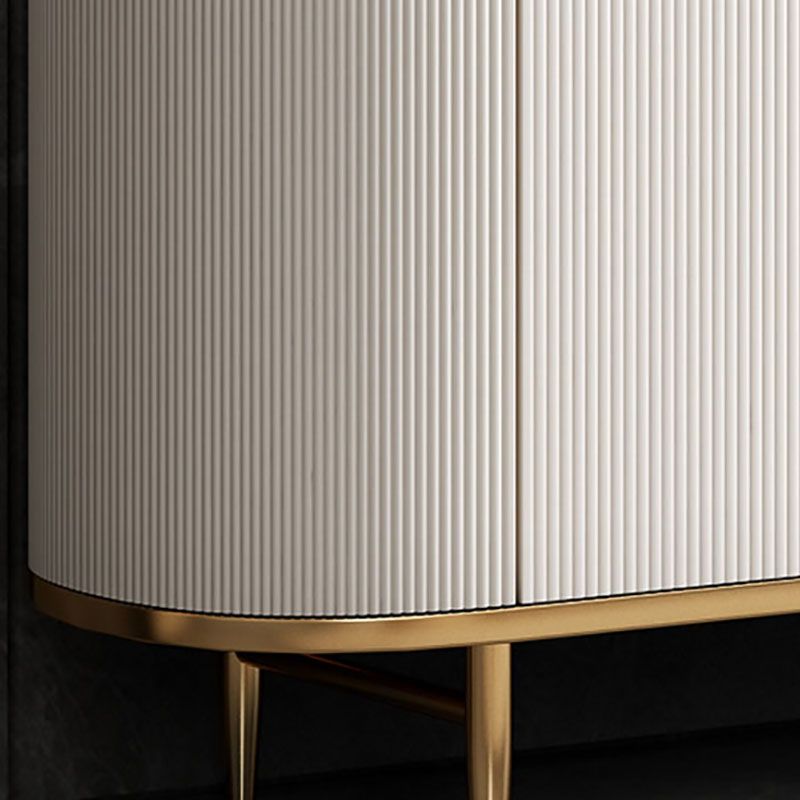 Sideboard in stile glam con cassetti di legno Sideboard per cucina