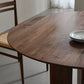 Dinner Kitchen Table Dining Room Round Wood Top Dining Table Clearhalo 'Dining Tables & Seating' 'Dining Tables' 'dining_table' 'furn' 'furn_dining_table' 'Furniture' 'Kitchen & Dining Furniture' 1200x1200_040d238f-ce59-4f1e-80f6-64aa81065ef1