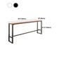 Wood Bar Dining Table Traditional Luxury Rectangle Bar Table with Trestle Base Clearhalo 'Bar Furniture' 'Bar Tables' 'bar_tables' 'furn' 'furn_bar_tables' 'Furniture' 'furniture_bar_tables' 'Kitchen & Dining Furniture' 1200x1200_040ea31b-e714-4849-b44a-0e8000b99c82