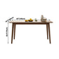Rectangle Ash Wood Table Modern Dining Table in Walnut with 4 Legs for Restaurant Clearhalo ' dining_table' 'Dining Tables & Seating' 'Dining Tables' 'furn' 'furn_dining_table' 'Furniture' 'furniture_dining_table' 'Kitchen & Dining Furniture' 'kitchen&dining_furn' 'kitchen' 'kitchen_dining_table' 1200x1200_04173c11-994d-4b37-82e5-0b371d0da7fe