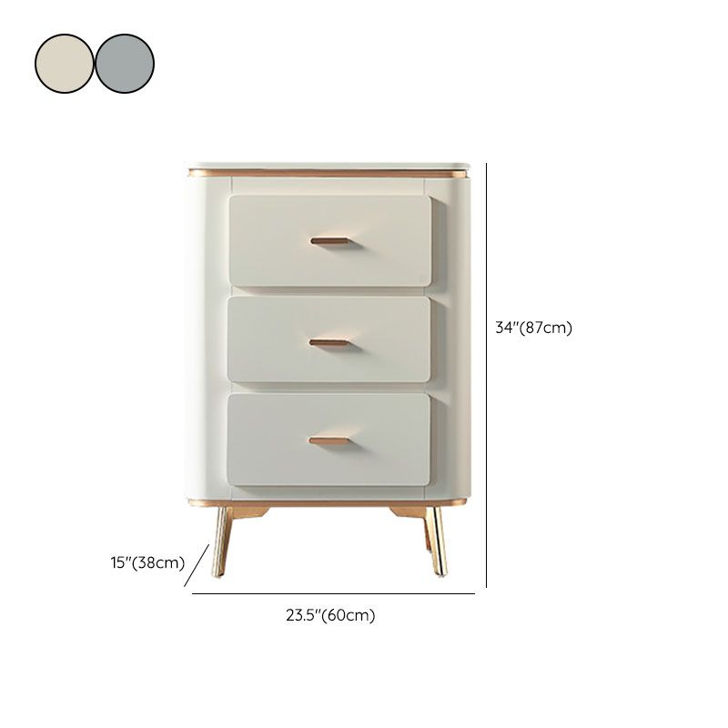 Scalapazione moderna a scaffalatura regolabile a buffet sideboard sala da pranzo credenza ingegnerizzato in legno ingegnerizzato