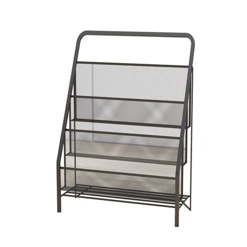 Scandinavian Ladder Bookcase Metal Closed Back Bookshelf for Home Office Clearhalo 'Bookcases' 'furn' 'furn_bookcases' 'Furniture' 'furniture_bookcases' 'Office Furniture' 1200x1200_041fbbbb-8954-44e3-984f-60d66333873a