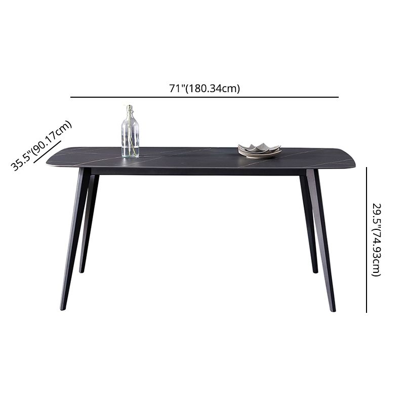 Modern Kitchen Sintered Stone Furniture with Standard Height Compact Dining¬†Room¬†Table¬†Set Clearhalo 'Dining Room Sets' 'Dining Tables & Seating' 'dining_room_set' 'furn' 'furn_dining_room_set' 'Furniture' 'furniture_dining_room_set' 'Kitchen & Dining Furniture' 'kitchen&dining_furn' 'kitchen' 1200x1200_04202018-0e26-4683-8dad-46f280e14fff