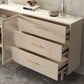 Stone Credenza Contemporary Style Server met laden en kasten