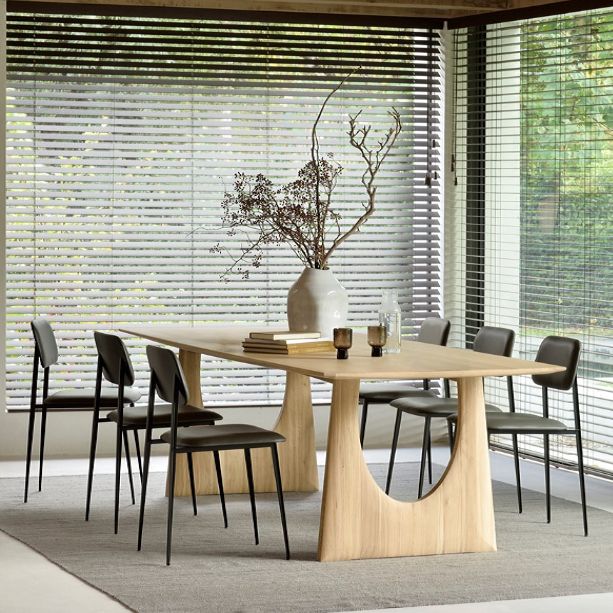 Rectangle Pine Wood Table for Restaurant Modern Dining Table with Double Pedestal Clearhalo ' dining_table' 'Dining Tables & Seating' 'Dining Tables' 'furn' 'furn_dining_table' 'Furniture' 'furniture_dining_table' 'Kitchen & Dining Furniture' 'kitchen&dining_furn' 'kitchen' 'kitchen_dining_table' 1200x1200_0423a10e-1965-4353-96ca-4e60f81c9201
