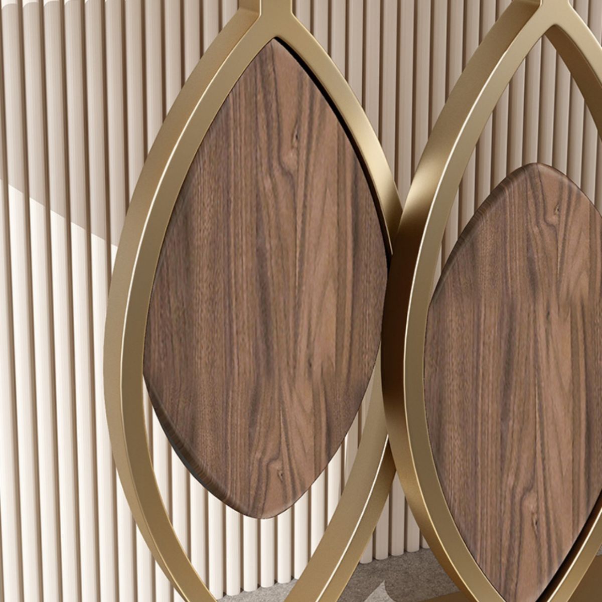 Console a mezza luna di pietra tavolo 1-scaffale 31,5 "tavolo di accento alto per sala