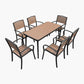 Modern Style Rectangle Table Set 1/2/5/7 Pieces Dining Set for Home