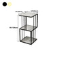 Glam Open Etagere Bookshelf Vertical Iron Bookshelf for Home Clearhalo 'Bookcases' 'furn' 'furn_bookcases' 'Furniture' 'furniture_bookcases' 'kitchen' 'kitchen_bookcases' 'Living Room Furniture' 'Office Furniture' 1200x1200_04292a37-7647-4968-b2b4-c2397f396de4